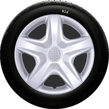 Hyundai SKS-SJS 418 16 İnç 4 Adet Kırılmaz Jant Kapağı