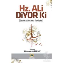 Hz. Ali Diyor Ki Kayıhan Yayınları