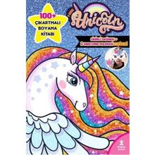 I Love Unicorn 100+ Çıkartma Hediyeli Boyama Kitabı - Kolektif