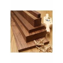 İahşap 2x5 cm x 100 cm 1 Adet Ceviz Ahşap Çıta Taslak Tahta Blok ve Kereste