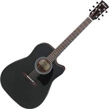 Ibanez AW247CE Artwood Series WKH Weathered Black Open Pore Elektro Akustik Gitar