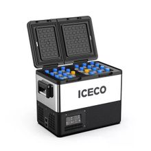 Iceco TCD55 55 lt Çift Bölmeli Kompresörlü Oto Buzdolabı