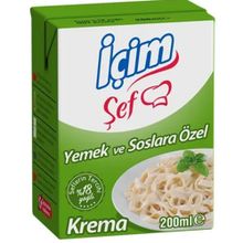 İçim Şef %18 Yağlı 200 ml Krema
