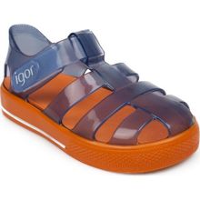 İgor 10270K Turuncu Star Bicolor Çocuk Sandalet