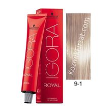 İgora 9.1 Küllü Sarı 60 ml Saç Boyası