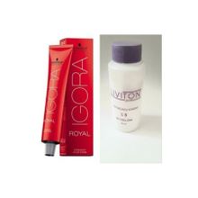 Igora Evakuaför Royal 9.5-1 İnci 60 ml Saç Boyası + Liviton Mini 30 Vol Oksidan