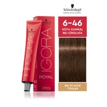 Igora Royal 6.46 Koyu Kumral Bej Çikolata 60 ml Saç Boyası