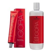 Igora Royal 7-65 Kumral-Çikolata Altın 6 Adet Saç Boyası + 1 lt Oksidan