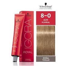 Igora Royal 8-0 Açık Kumral x10 Saç Boyası
