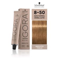 Igora Royal 8-50 Açık Kumral Doğal Altın Saç Boyası+ Oksidan