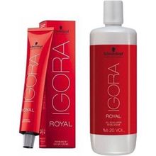 Igora Royal 9-0 Sarı x3 Saç Boyası + 1 L Oksidan