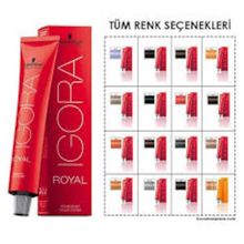 Igora Royal 9-1 Sarı Sandre Saç Boyası + Oksidan