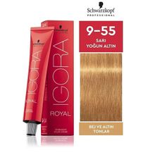 Igora Royal 9-55 Sarı Yoğun Altın x10 Saç Boyası