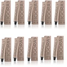 Igora Royal Absolutes 7-50 Kumral Doğal Altın x10 Saç Boyası