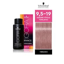 Igora Vibrance 9.5-19 Sandre Viyole Tonlayıcı 60 ml Saç Boyası