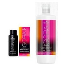 Igora Vibrance 9.5-98 Viyole Kızıl Tonlayıcı 2 Adet Saç Boyası + 1 lt Oksidan