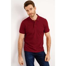 İGS Modernfit Dar Kalıp Polo Yaka Siyah Erkek T-Shirt