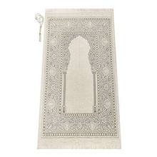 İhvan Mihraplı Şönil Gri Seccade