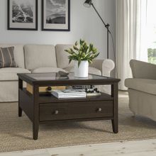 IKEA 10500002 Koyu Kahve Orta Sehpa
