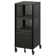 IKEA 20591370 Bekant Siyah Ofis Dolabı