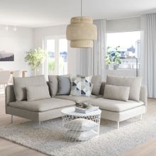 IKEA 29305883 Bej Köşe Kanepe