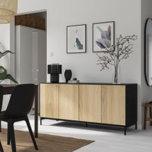 IKEA 30507012 Siyah Meşe Konsol