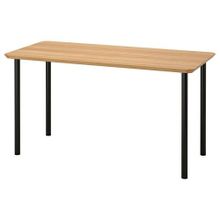 IKEA 39417696 Anfallare Adıls Bambu Siyah Ofis Çalışma Masası
