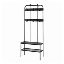 IKEA 50586145 Nipasen Siyah Portmanto