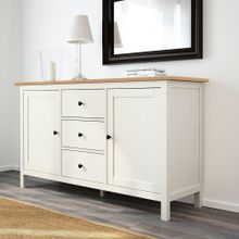IKEA 70476259 Hemnes Beyaz Kahverengi Konsol