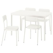 IKEA 79589959 Beyaz Yemek Masası Takımı