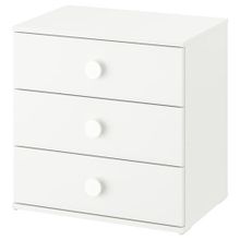 IKEA 80598095 Godishus Beyaz Çocuk Şifonyeri