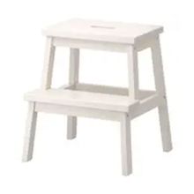 IKEA Bekvam Beyaz 43x50 cm Basamaklı Tabure