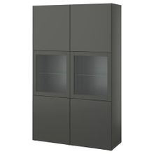 IKEA Besta 89508137 Koyu Gri Dolap