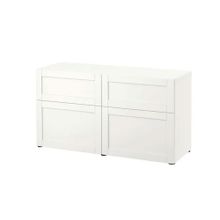 IKEA Besta 99412634 Beyaz Dolap