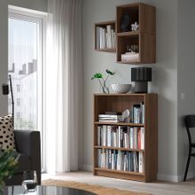 IKEA Billy 89506077 Kahverengi Ceviz Görünümlü Dolap