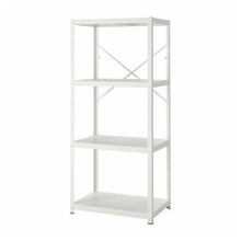 IKEA Bror Siyah 85x55x190 cm Raf Ünitesi