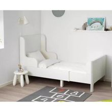 IKEA Busunge Beyaz 80x200 CM Uzayabilen Çocuk Karyolası