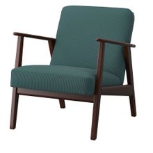 IKEA Ekenaset Kelinge Gri Turkuaz Tekli Koltuk