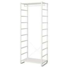 IKEA Elvarli Beyaz 84x55x216 cm Portmanto