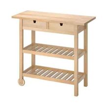 IKEA Förhöja Huş 100x43x90 cm Servis Arabası