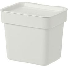IKEA Hallbar 3 lt Açık Gri Atık Ayırma Kutusu