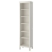 IKEA HEMNES Kitaplık Beyaz Vernik 49x197 cm