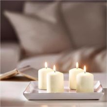 IKEA Hemsjö Natürel 8 cm Blok Mum
