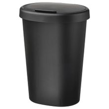IKEA Holass Siyah 8 lt Çöp Kutusu