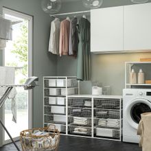 IKEA Jonaxel 89297677 Beyaz Dolap