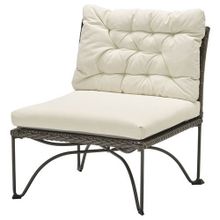 IKEA Jutholmen 65x73x83 cm Koyu Gri Tekli Bahçe Koltuğu