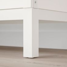 IKEA Kallax 146x39x18 cm Beyaz Açık Raf Ünitesi Ayağı