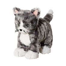 IKEA Kedi Yumuşak Gri Beyaz Meridyendukkan Peluş Oyuncak