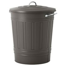 IKEA Knodd Gri 40 lt Çöp Kutusu
