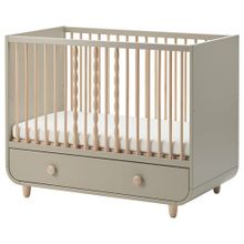 IKEA Myllra 40597045 Bej Bebek Karyolası